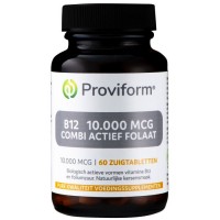 Vitamine B12 - 10.000 mcg Combi Actief Folaat Proviform 