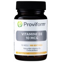 Vitamine D3 - 10 mcg Proviform 