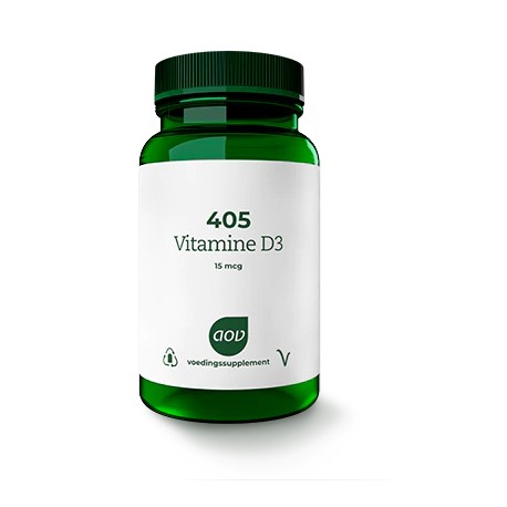 Vitamine D3 (15 mcg) 405 AOV
