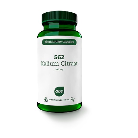 Kalium citraat (200 mg) 562 AOV