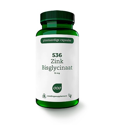Zink Bisglycinaat (15 mg) 536 AOV
