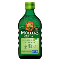 Omega-3 levertraan appel Mollers
