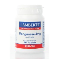Mangaan (manganese) 4 mg Lamberts