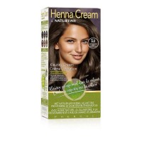 Henna cream 5.00 licht kastanje bruin Naturtint