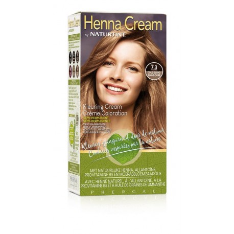 Henna cream 7.3 goud blond Naturtint