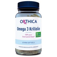 Omega-3 Krillolie Orthica 