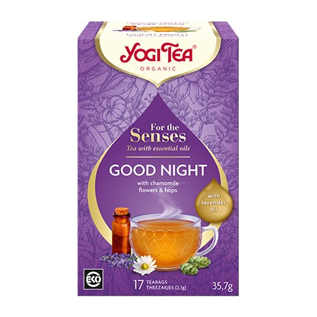 Tea for the senses good night thee Yogi
