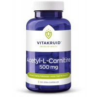 Acetyl-l-carnitine 500 mg Vitakruid