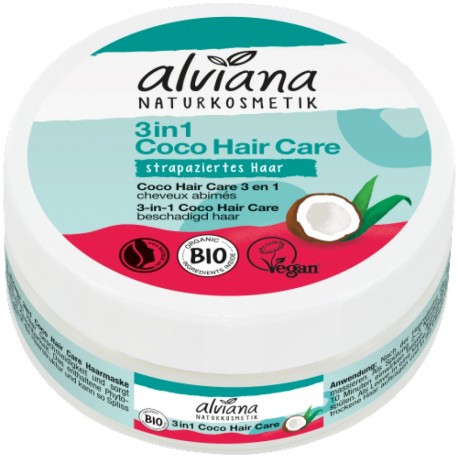 3in1 Coco Hair Care Biologische Kokosolie Alviana