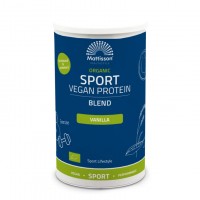 Organic Sport Vegan Protein Blend Vanille Mattisson 