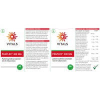  PeaPlex® 400 mg Vitals 
