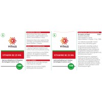 Vitamine B2 riboflavine-5’-fosfaat 25 mg Vitals 