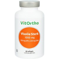 Visolie Sterk 1000 mg 330 mg EPA - 220 mg DHA Vitortho