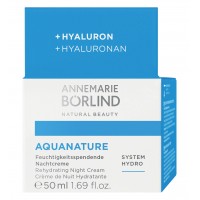 Aquanature hydraterende nachtcreme Annemarie Borlind