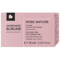 Cooling Spa Eye Cream Gel Rose Nature Annemarie Borlind