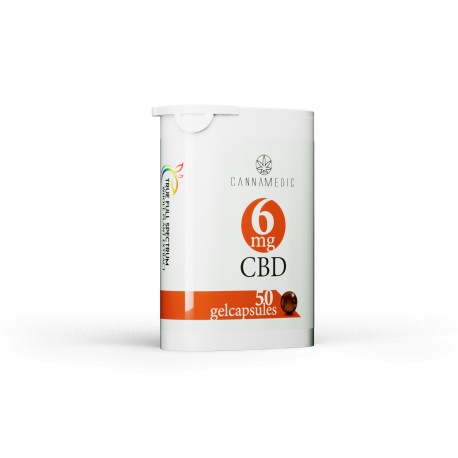 CBD Capsules 6 mg Cannamedic