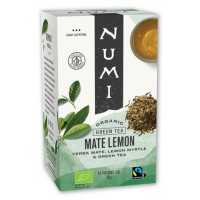 Mate Lemon Green Tea Rainforest Green Numi 