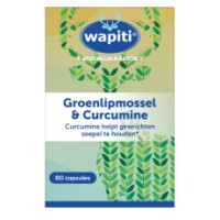 Groenlipmossel & curcuma Wapiti 