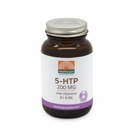 5-HTP met Vitamine B1 & B6 - 200mg Mattisson