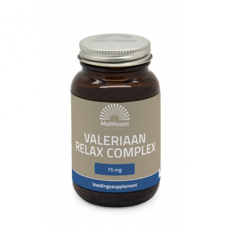 Valeriaan Relax Complex 75 mg  Mattisson