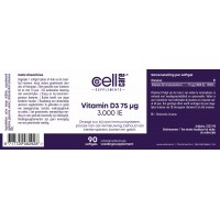 Vitamin D3 75 µg - 3.000 IE CellCare