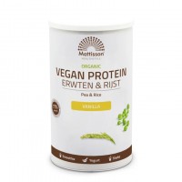 Biologisch Vegan proteïne poeder - Erwten & Rijst Vanille Mattisson