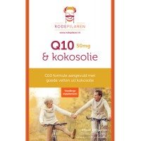 Q10 50 mg & Kokosolie De Rode Pilaren