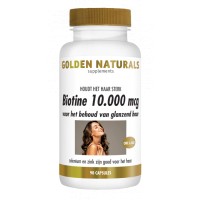 Biotine 10.000 mcg Golden Naturals