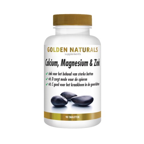 Calcium, Magnesium & Zink Golden Naturals