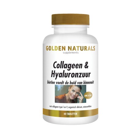 Collageen & Hyaluronzuur Golden Naturals