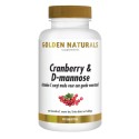 Cranberry & D-mannose tabletten Golden Naturals