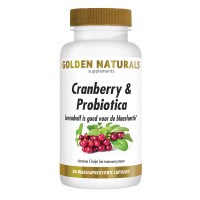 Cranberry & Probiotica Golden Naturals
