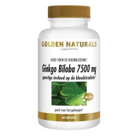 Ginkgo Biloba 7500 mg Golden Naturals 