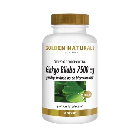 Ginkgo Biloba 7500 mg Golden Naturals 