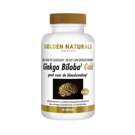 Ginkgo Biloba Gold Golden Naturals