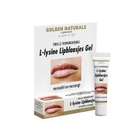 L-lysine Lipblaasjes Gel Golden Naturals 