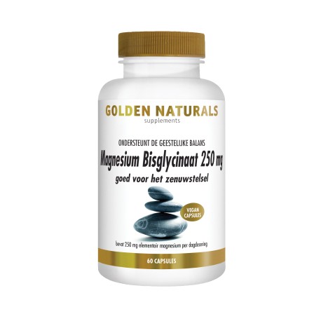 Magnesium Bisglycinaat 300 mg Golden Naturals 