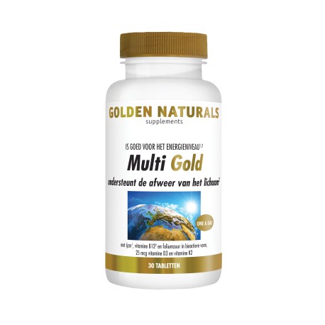 Multi Strong Gold tabletten Golden Naturals 