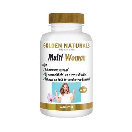 Multi Strong Gold Woman Golden Naturals 
