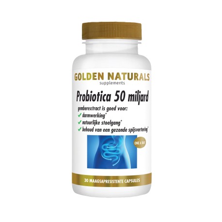 Probiotica Strong 50 miljard Golden Naturals 