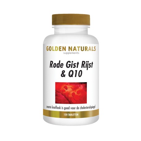 Rode Gist Rijst & Q10 Golden Naturals