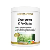 Supergreens & Probiotica Golden Naturals