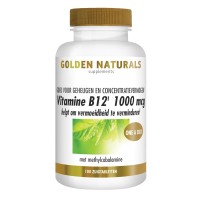 Vitamine B12 1000 mcg Golden Naturals 