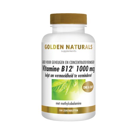 Vitamine B12 1000 mcg Golden Naturals 