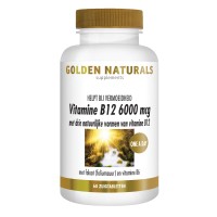 Vitamine B12 6000 mcg Golden Naturals 