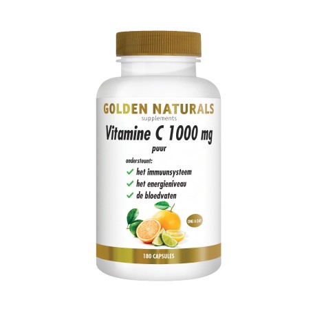 Vitamine C1000 mg Puur Golden Naturals 