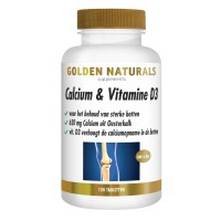 Calcium & Vitamine D3 Golden Naturals