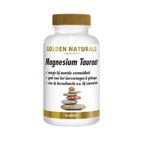 Magnesium Tauraat Golden Naturals