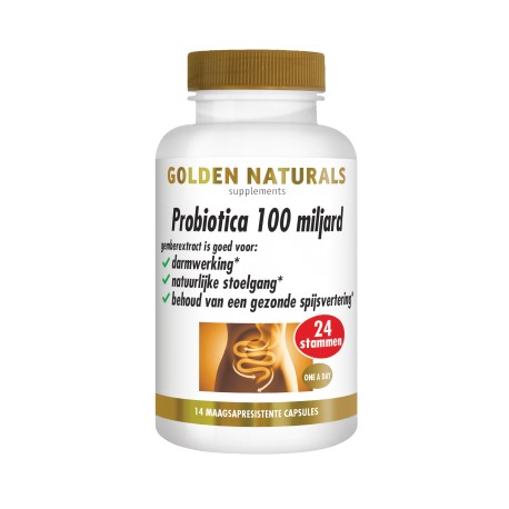 Probiotica 100 Miljard Golden Naturals