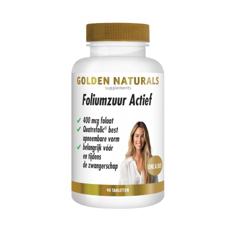 Foliumzuur Actief Golden Naturals